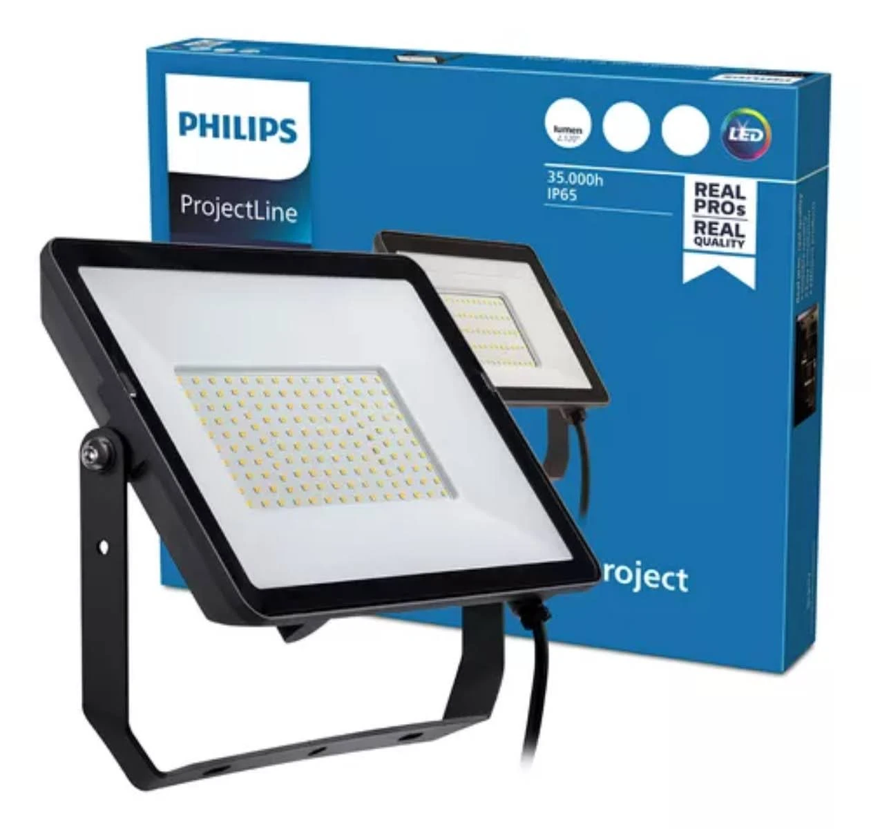 Luminária de LED da Philips para iluminação de LED com alto desempenho e qualidade luminosa, ideal para projetos de iluminação residencial e comercial.