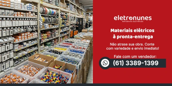 Materiais elétricos com estoque a pronta-entrega