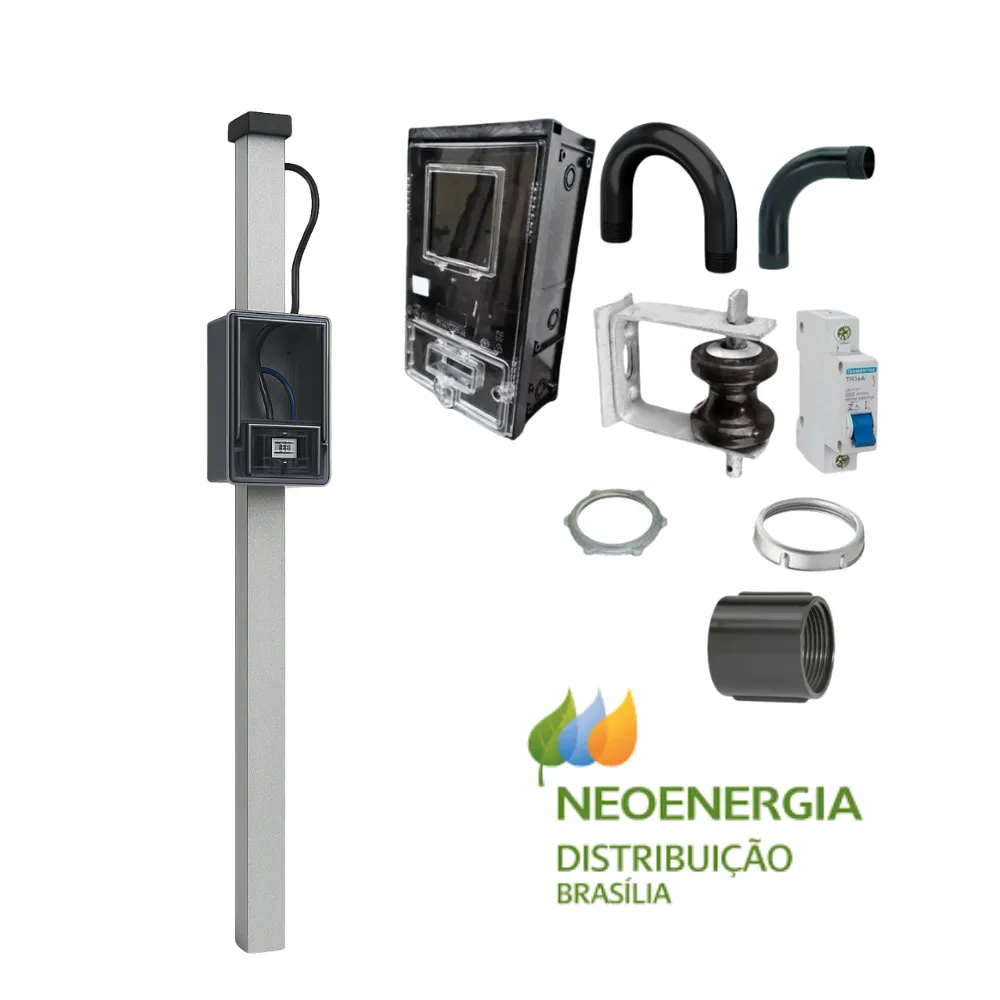 Kit Padrão Trifásico 5 Metros Neoenergia